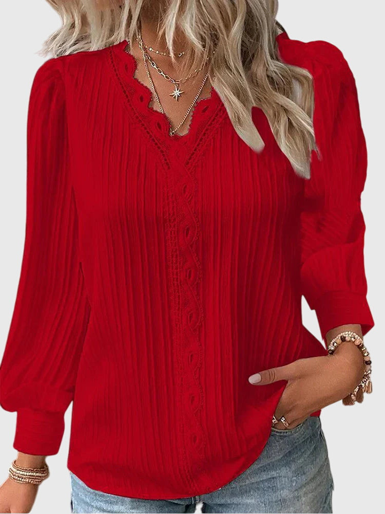 Clara | Elegant Pullover Blouse
