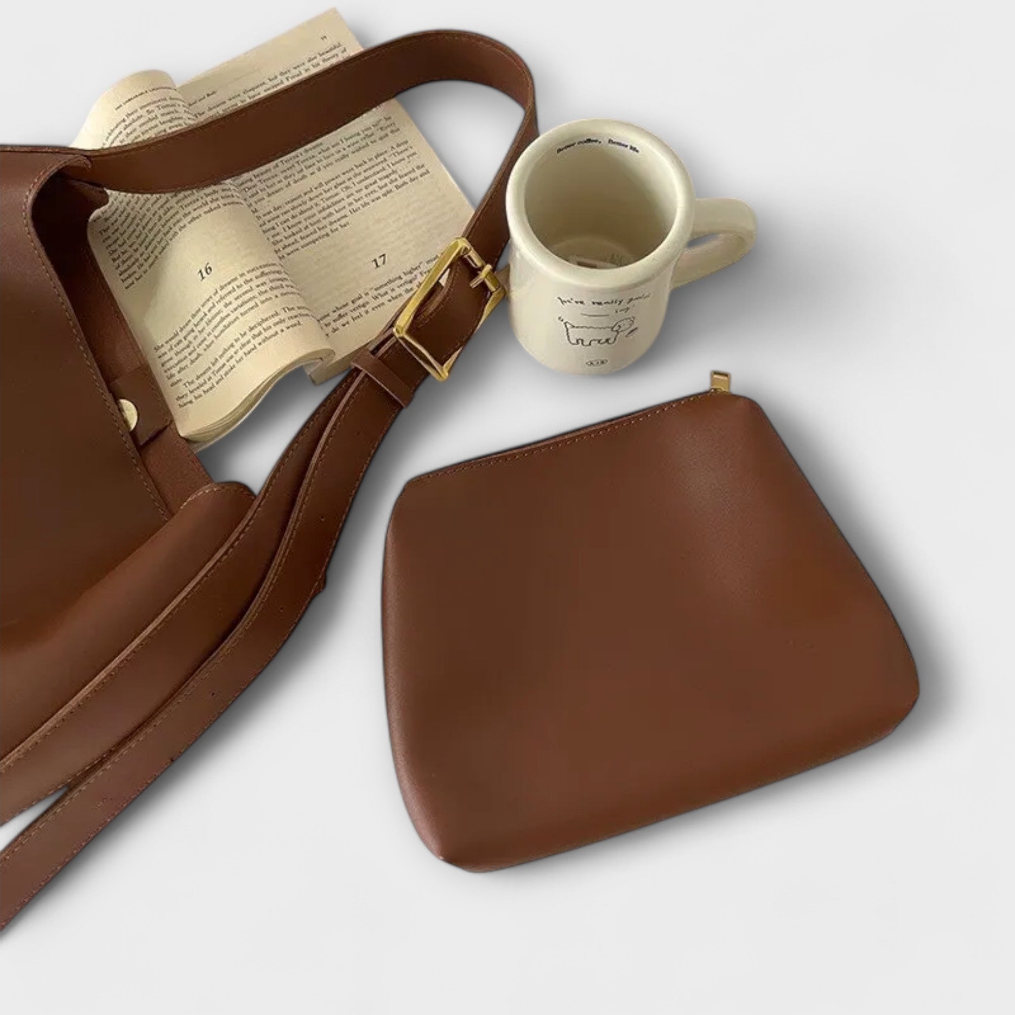 Calista – Elegant Leather Shoulder Bag