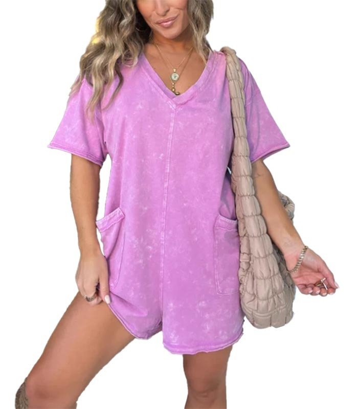 Maricel | Chic Washed Romper